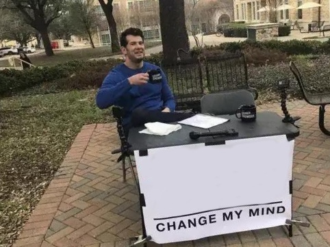 Change My Mind meme about Sip Herbals