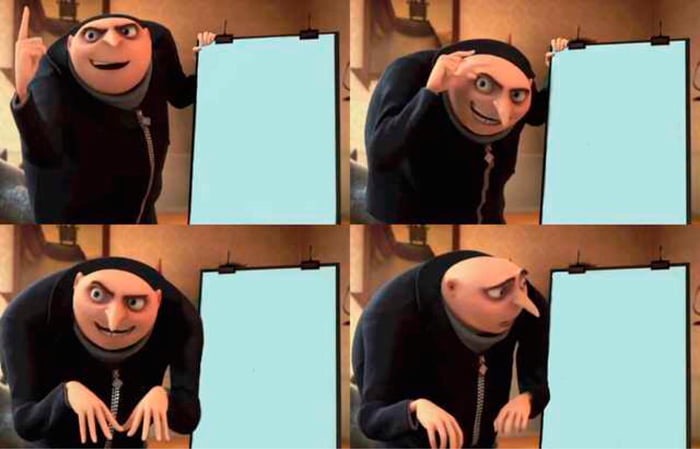 Gru's Plan meme about Sip Herbals