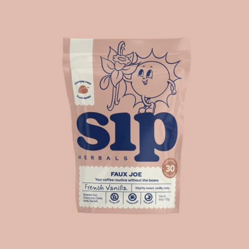 French Vanilla Herbal Coffee Substitute bag